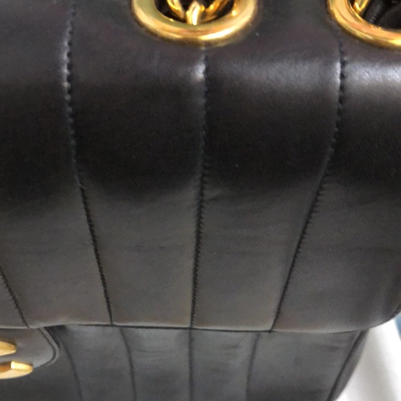 Chanel jumbo Vertical flap bag rich Lamb leather - Picture 7 of 11